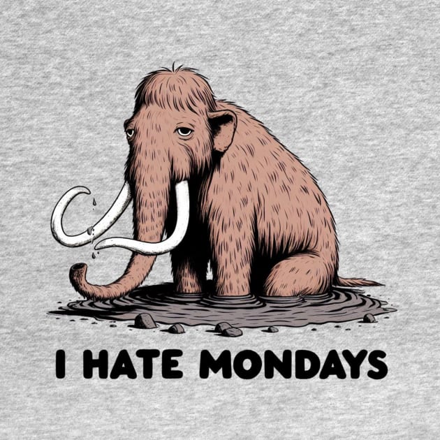 Mammoth Sinking into Tar Pit that is Monday by Shawn's Domain